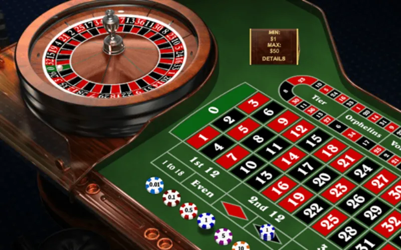 roulette table