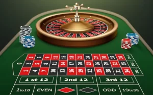 roulette table