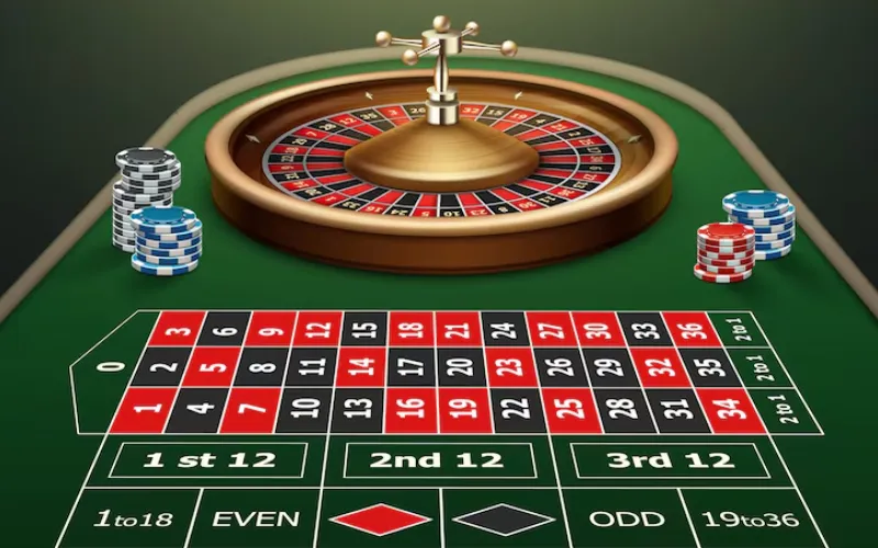 roulette table